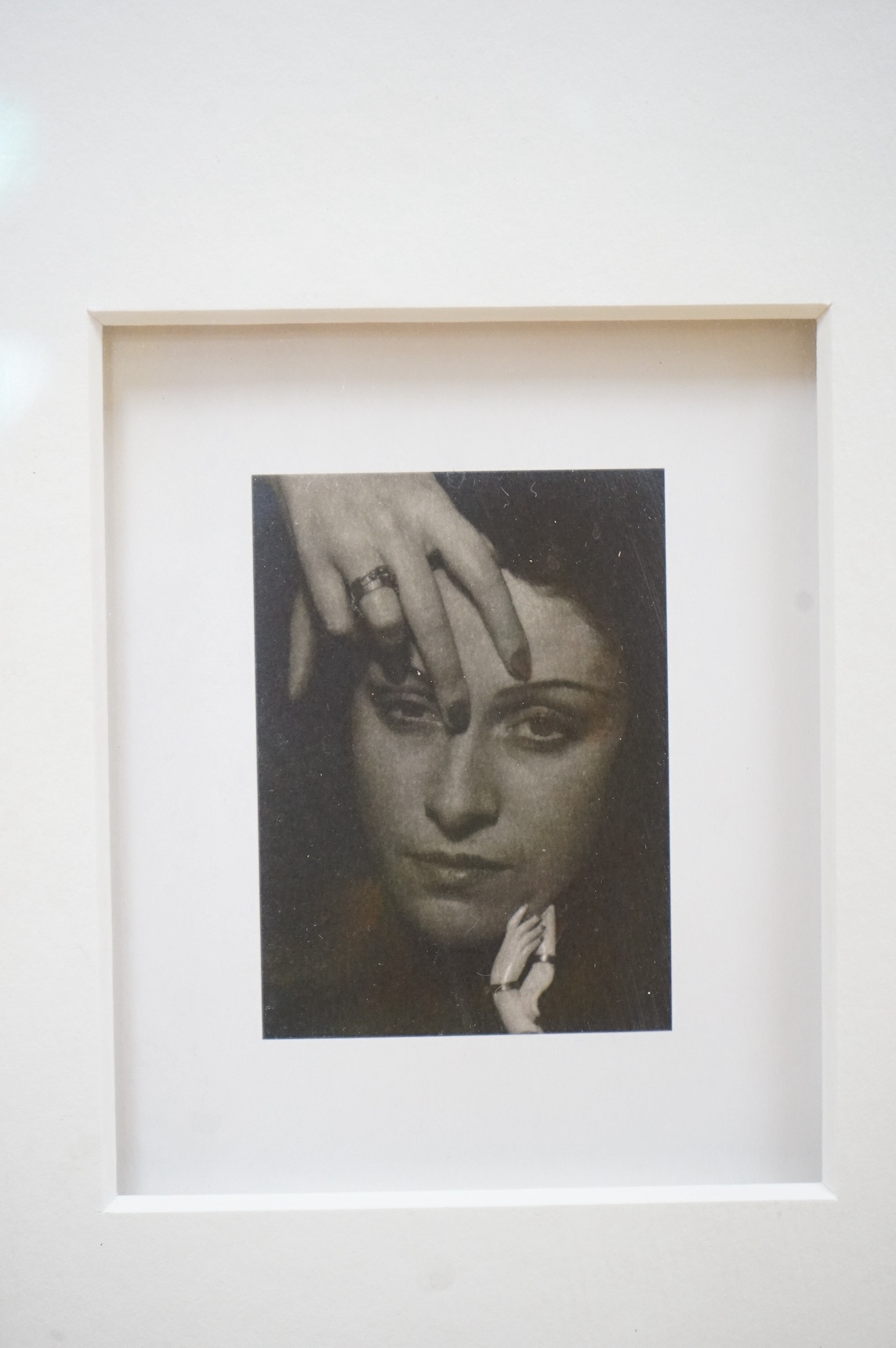 Four black and white photographic prints to include: Felicity Lock, ‘Public Housing’, Alan Frost, ‘By the Water’ and a Portrait of Dora Maar, largest 49 x 39cm. Condition - good